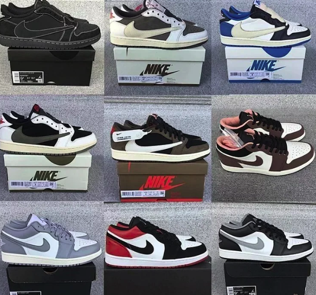 AJ1 X Travis Scott（33+ Styles