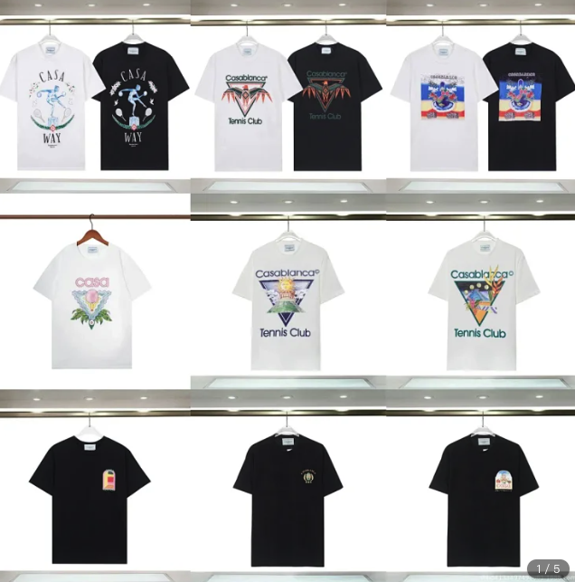 Casablanca T-shirt ( 40 + styles)