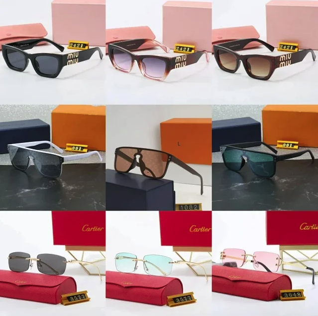 LV Gucci Prada Glasses (40CP)  High version