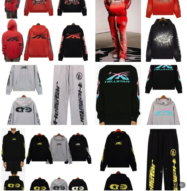 Hellstar Sweatshirt/Hoodie（40colors）
