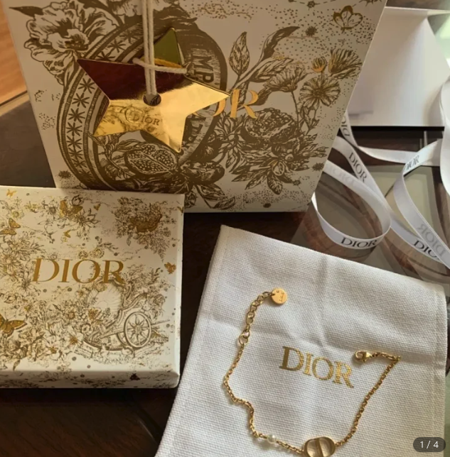 Dior bracelet necklace