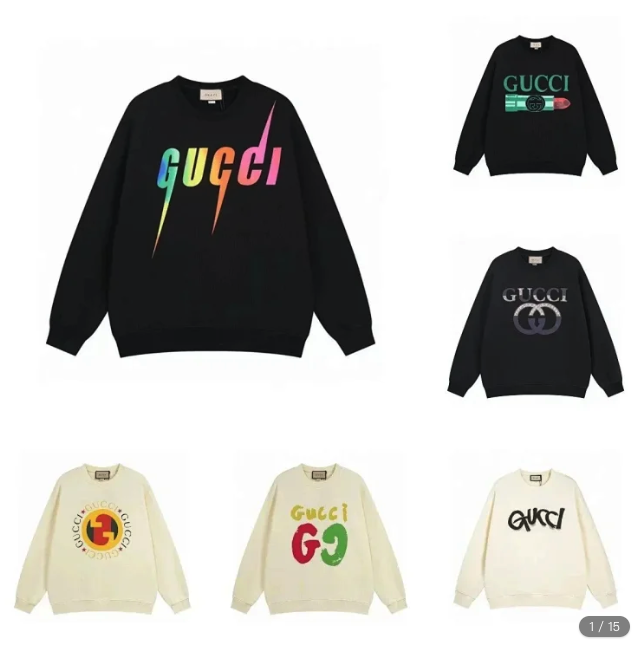 gucci sweatshirt European fashion styles