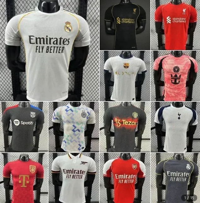 25-26 New football Jersey【high quality】