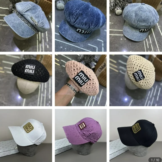 Miumiu hat（40 STYLE TOP）