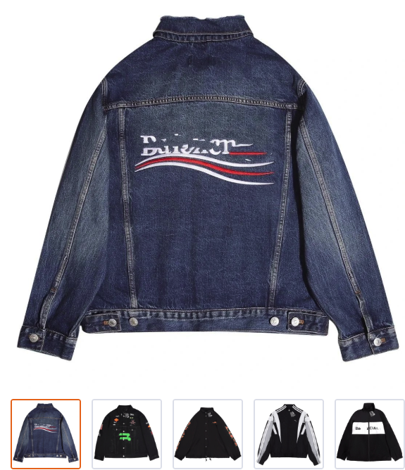 Balenciaga Jeans Coat    