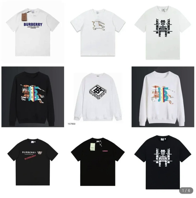 Burberry T-shirt（40 style TOP）
