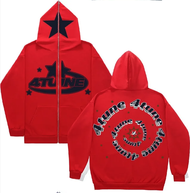 4tune Zippered Hoodie