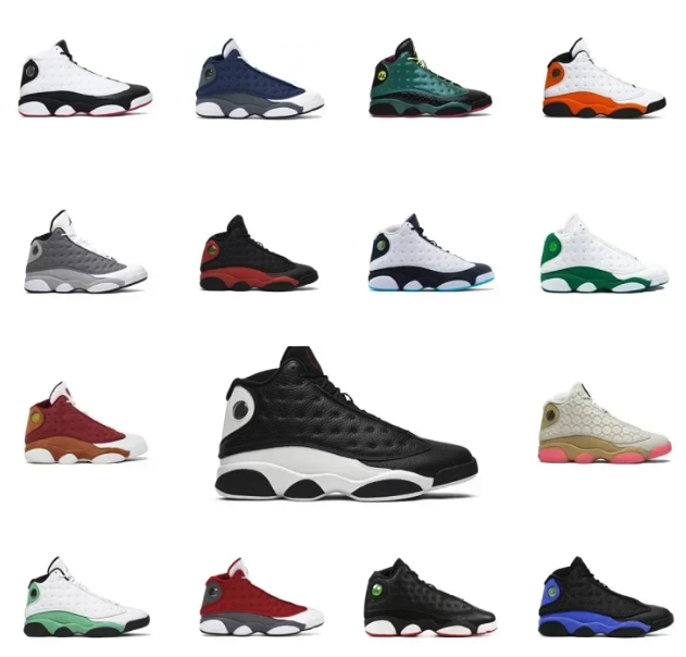 jordan 13  (25 colors )