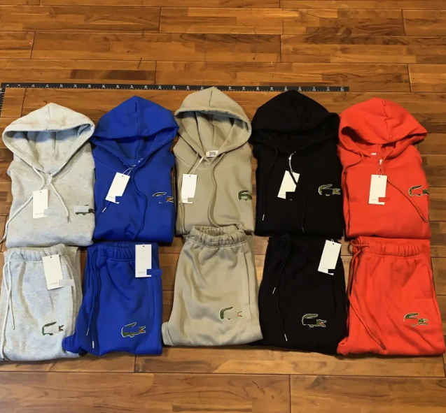 Lacoste hoodies set