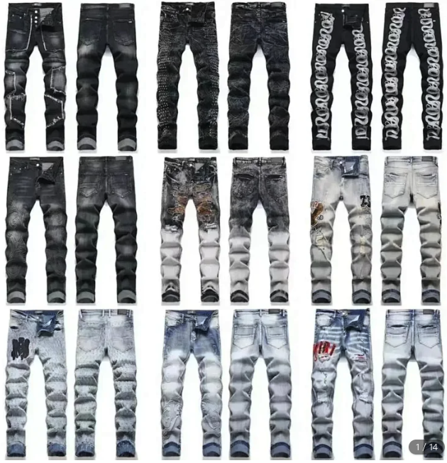 AMIRI JEANS【Top quality】( 31 + styles)