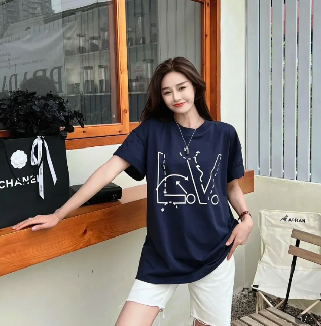 LV new short sleeved shirt