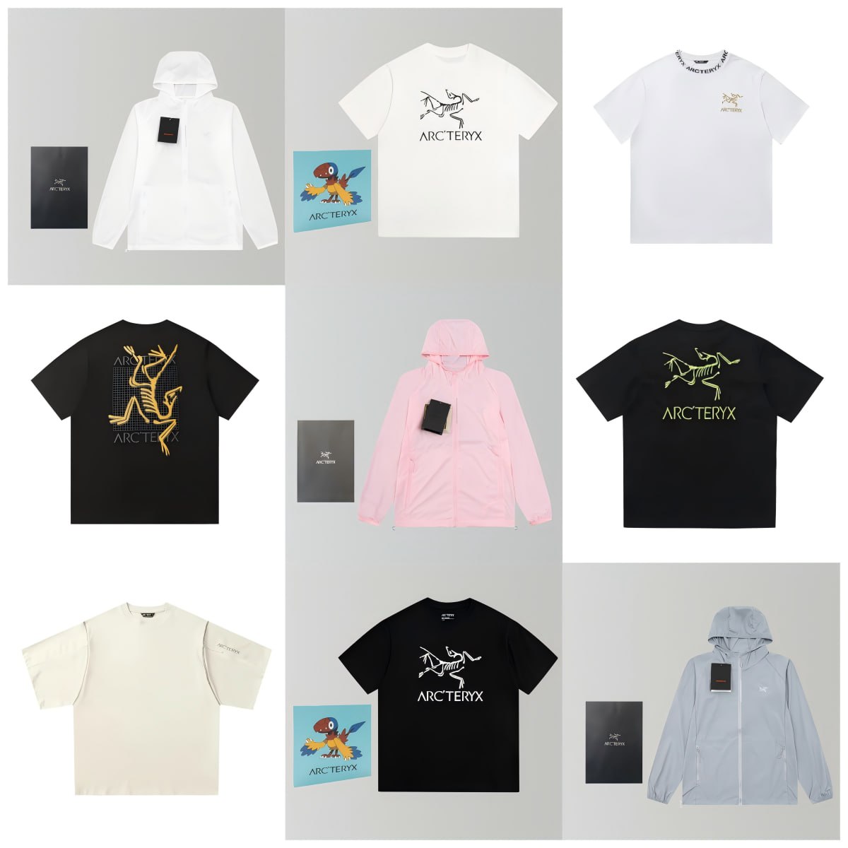 Arc'teryx t-shirt and sun protective clothing （40 style）