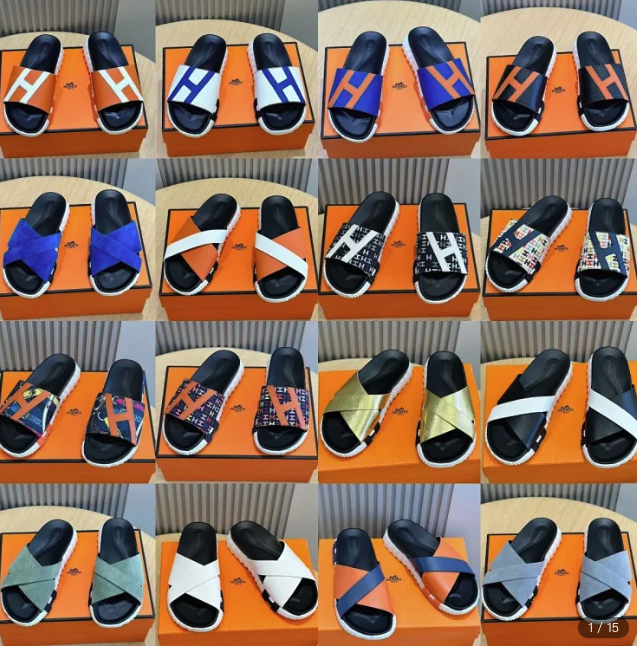 Hermes slippers