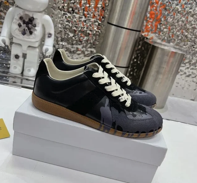 MM6 small white shoes