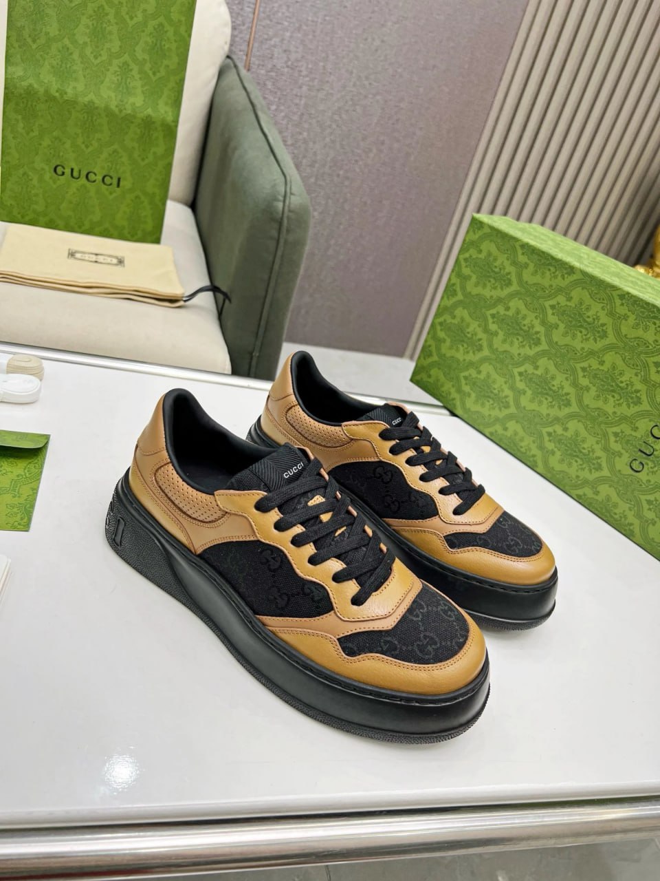 Gucci Leather Sneaker shoes\Casual shoes\Sneakers 