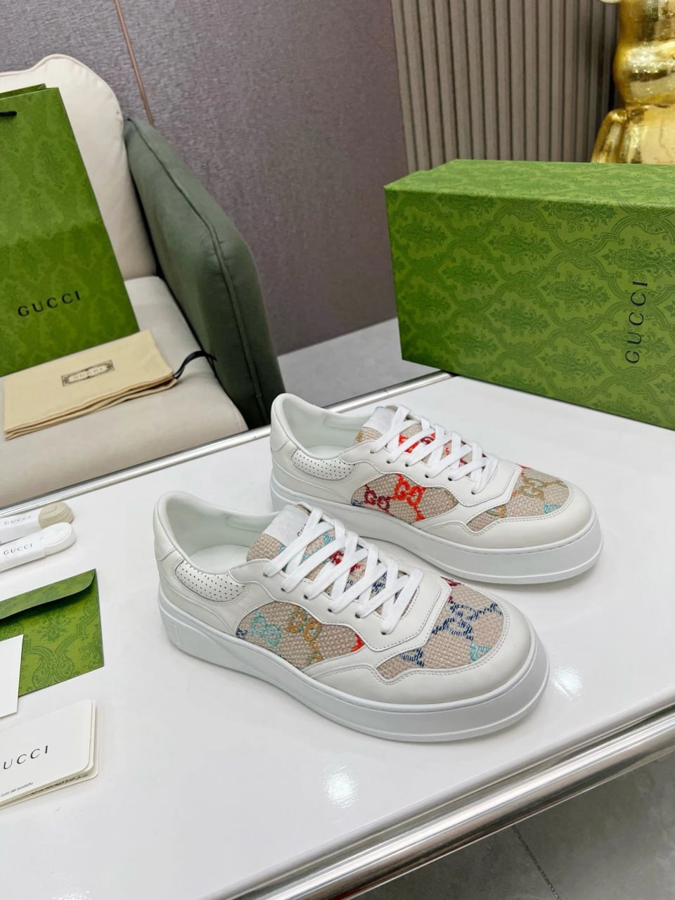 Gucci Leather Sneaker shoes\Casual shoes\Sneakers 