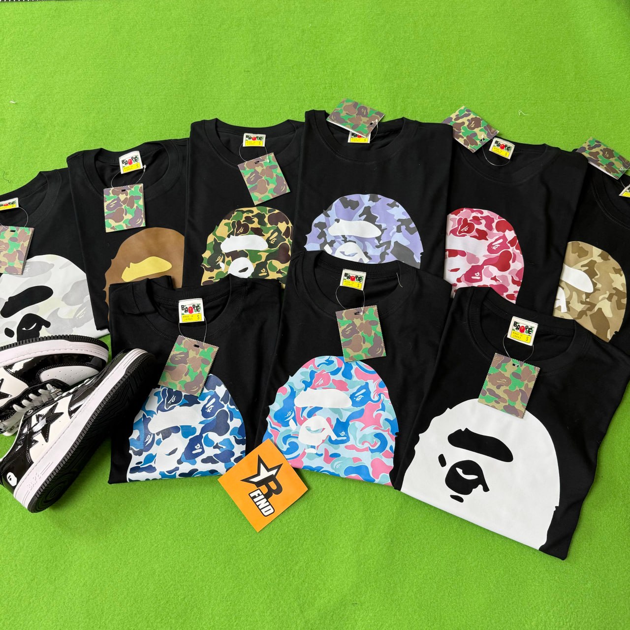 BAPE T-shirt/short sleeve /Bape x Miami Jersey  t-shirt
