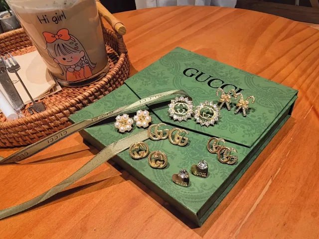 Gucci lv earrings