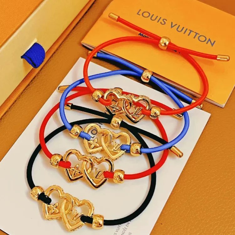 Louis Vuitton LV New red string hot style couple bracelet（32 styles)