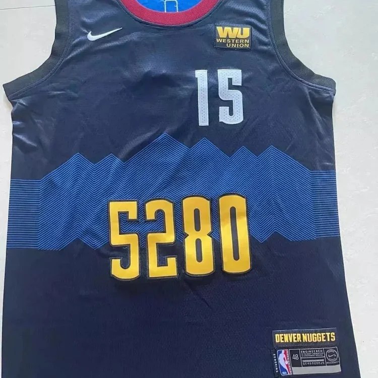 Jokic embroidered basketball mid-length jersey（10 styles)