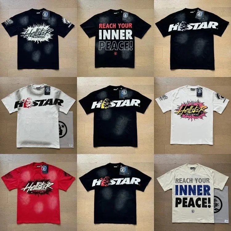 Hell Star Short-sleeved youth street T-shirt unisex