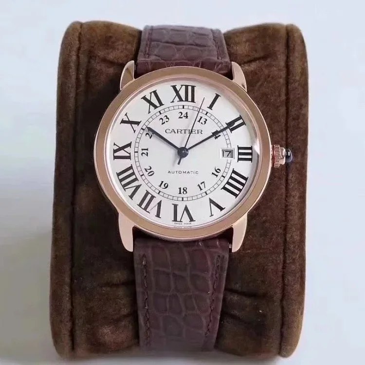 Cartier London luxury gold watch with diamonds（40 styles)