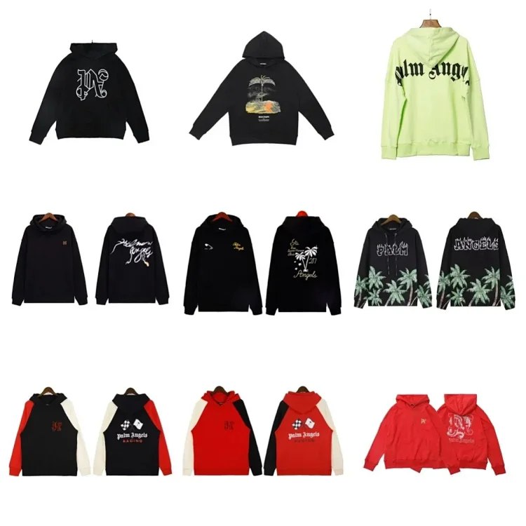 Palm Angels Sweatshirt All-match Loose Printed Unisex